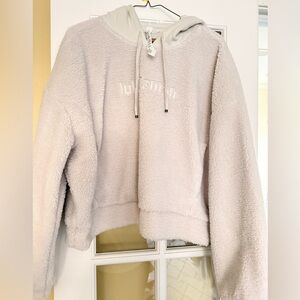lululemon athletica Women's Off-White Fleece Hoodie